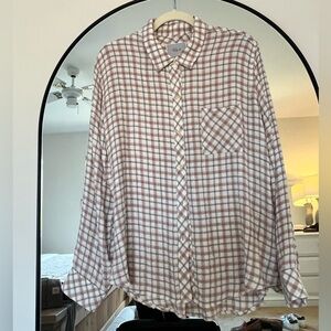 Rails Brady Shirt in powder steel blue